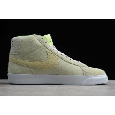 Nike Blazer Mid Sb Qs Açık Sarı Kaykay Ayakkabı Türkiye - UOYTCIKH